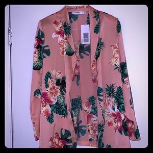 SOLD Floral print blazer
